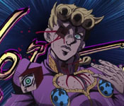 giorno missing an eye